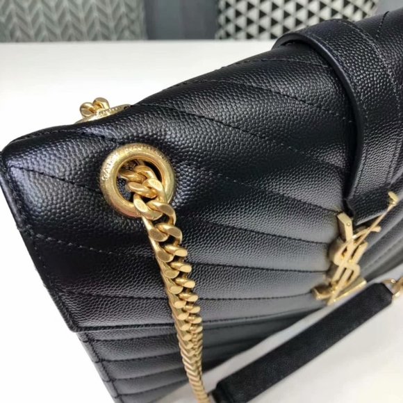 Saint Laurent Loulou Matelasse leather Medium Shoulder bag - Picture 6 of 9